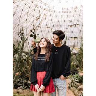 PASS Áo phông dài tay croptop
