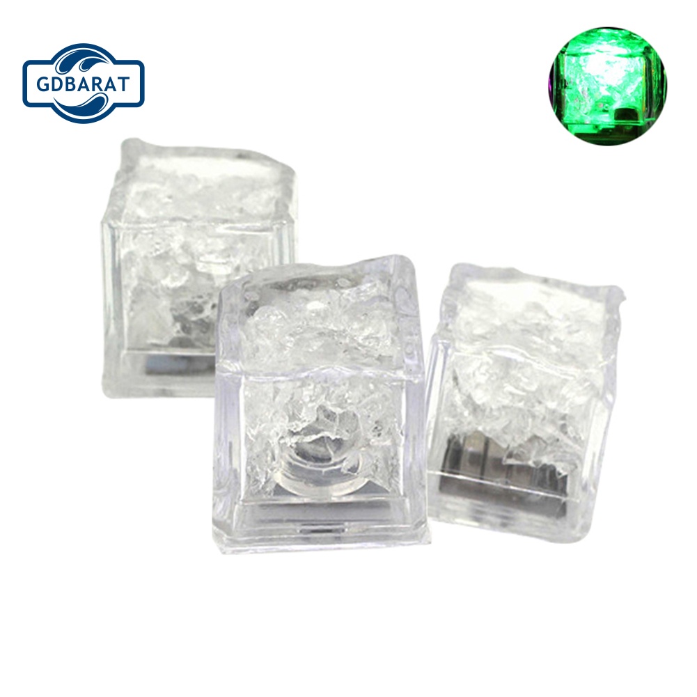 [NYCA Stock] 3 Viên Đá Có Đèn LED Phát Sáng Ban Đêm Trang Trí Quán Bar Tiệc Cưới