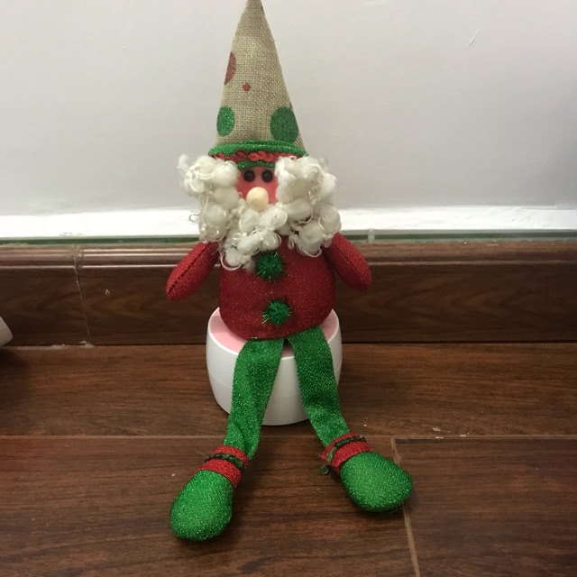 Quà tặng ông già Noel vải kim tuyến nhân dịp GIÁNG SINH