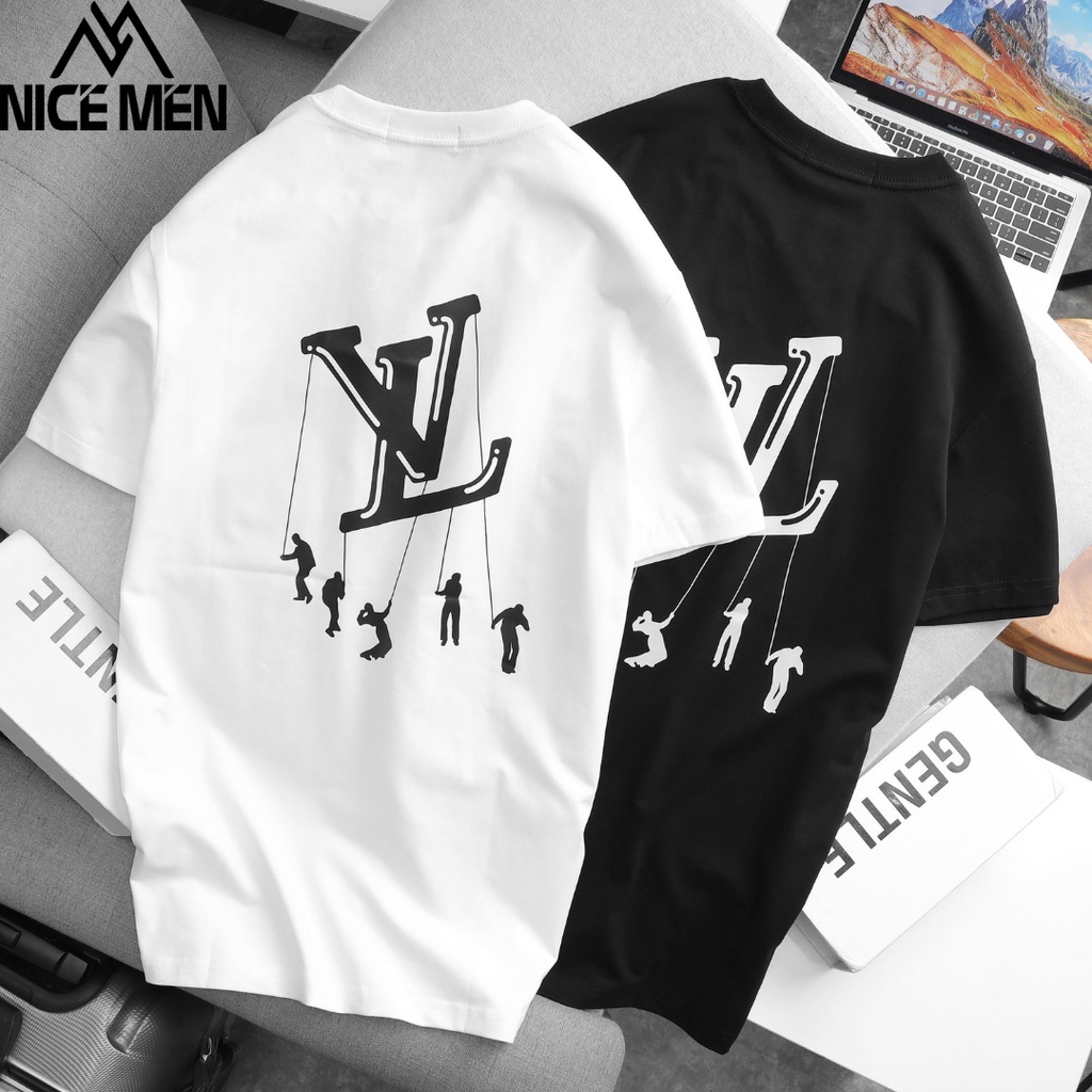 Áo Thun Cổ Tròn Nam COTTON 4 Chiều Basic Đẹp Phông Tay Ngắn Màu Trắng Đen Trơn Họa Tiết PERSON-LV3