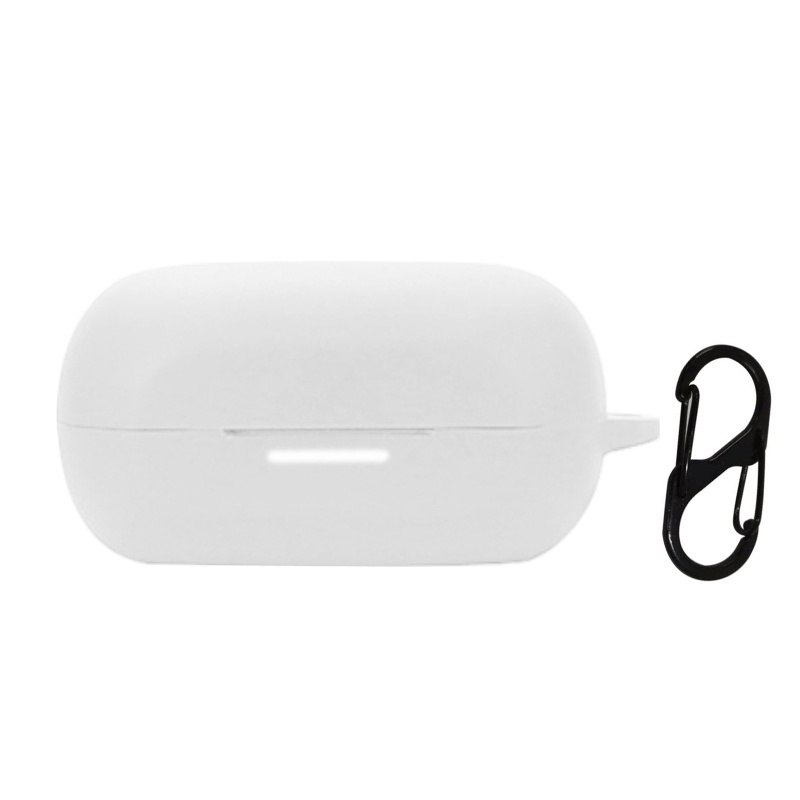 Vỏ Silicon Bảo Vệ Hộp Sạc Tai Nghe Kèm Móc Khóa Phản Quang Tiện Dụng