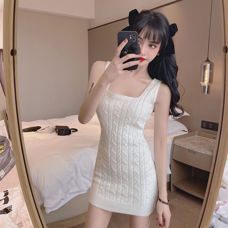 Váy dệt kim dáng ôm thiết kế quyến rũ dành cho nữ | BigBuy360 - bigbuy360.vn