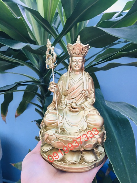 Tượng phật địa tạng cao 16 cm