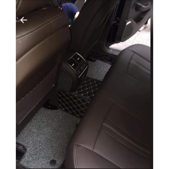 Thảm lót sàn ô tô 6D Vinfast Fadil chống nước, không mùi, phủ kín 90% sàn xe