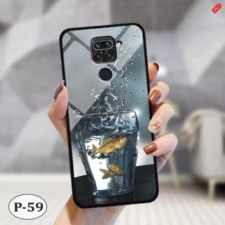 <New> Ốp lưng kính Xiaomi Redmi Note 9- hình 3D