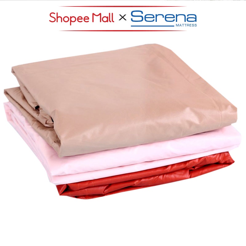 Ga Trải Giường Chống Thấm Poly SERENA Cao Cấp Bộ Ra Ga Drap Giường Chống Thấm Nước 1m2 1m4 1m6 1m8 2m 2m2