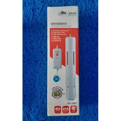 ĐÈN UV BAOYU BY-198T 7W 9W 11W có công tắc HẸN GIỜ cho bể cá Thủy sinh