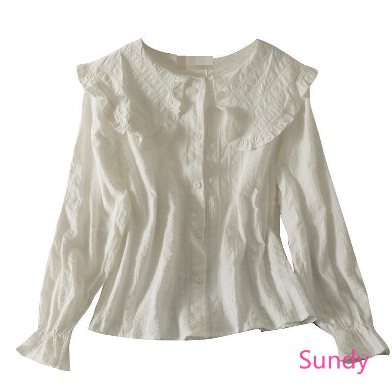 Áo sơ mi dài tay dáng rộng size lớn thời trang dành cho nữ