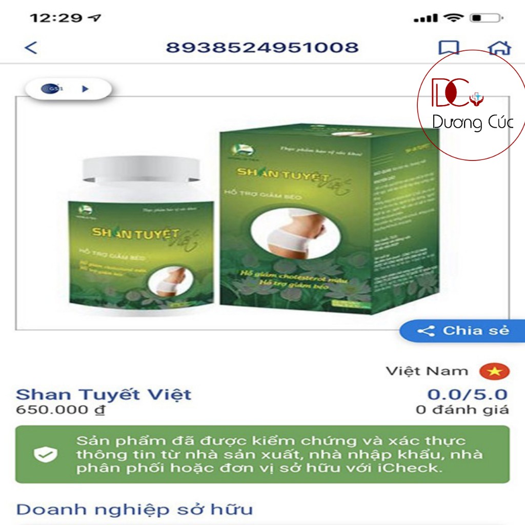 [LT GIẢM 8KG KHÔNG TĂNG LẠI] Shan Tuyết Việt - Nhà Thuốc Viện Dược Liệu Trung Ương | BigBuy360 - bigbuy360.vn