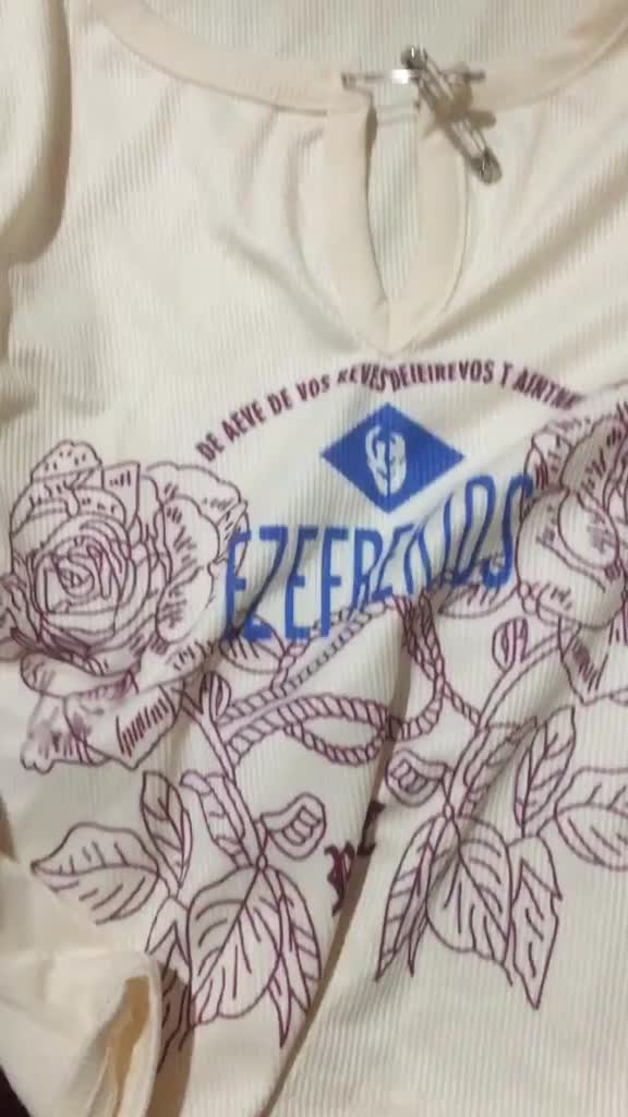 Áo croptop nữ bigsize âu mỹ chất cạp cao Cổ chữ v áo thun tay ngắn in họa tiết retro | BigBuy360 - bigbuy360.vn