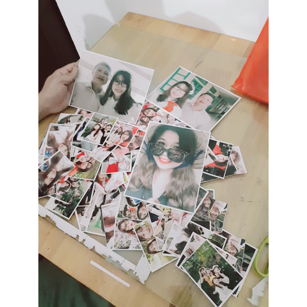 Ảnh ép Plastic kt 9x13cm