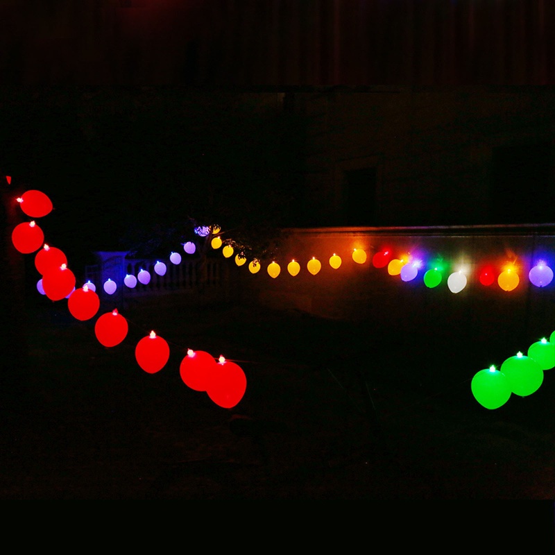 Đèn Led Tròn Gắn Bong Bóng Trang Trí Tiệc