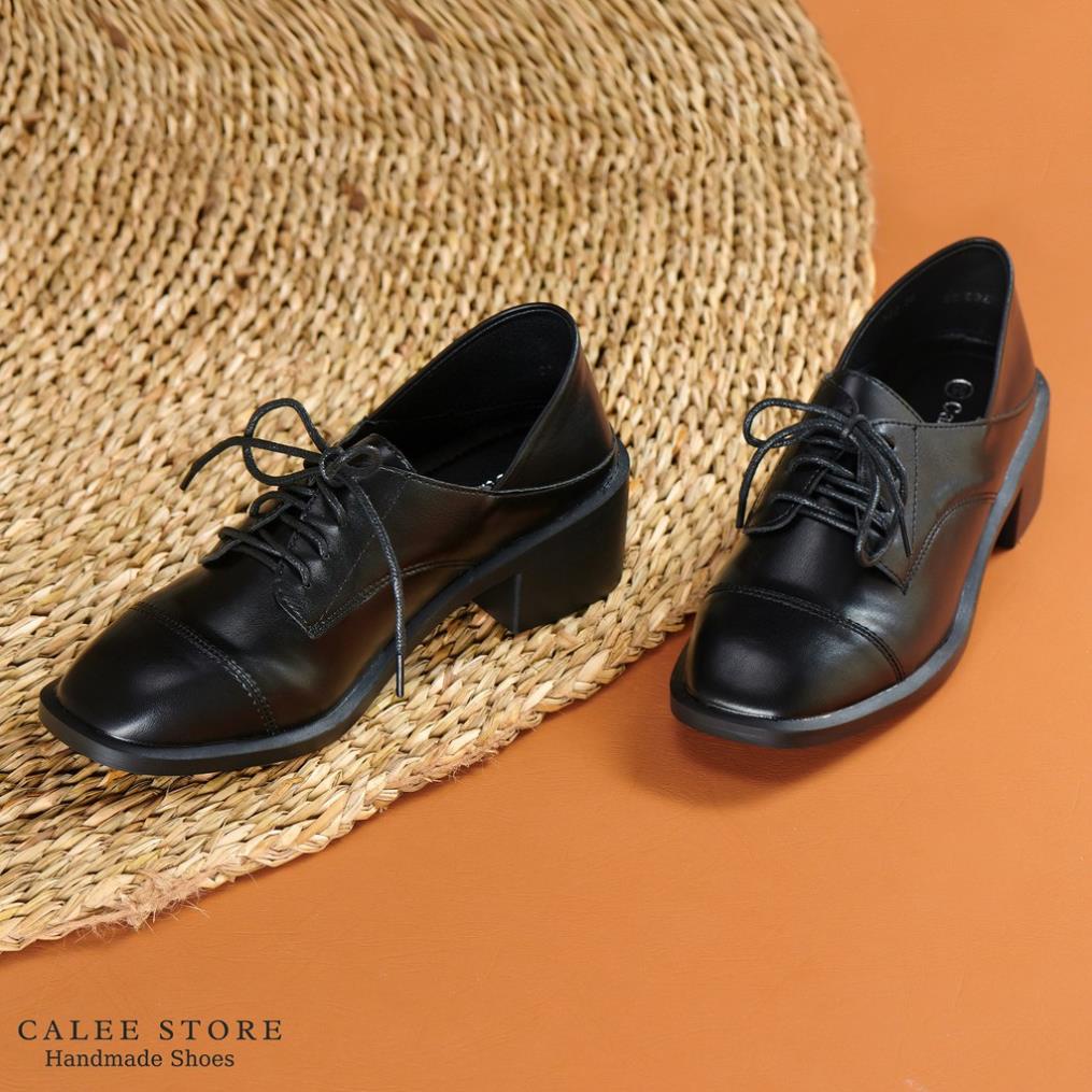 MẪU MỚI VIDEO TỰ QUAY giày oxford 5p cao 5cm loafer nữ da mềm màu nâu và màu đen đế bệt hàng fullbox có sẵn hà nội 763 .