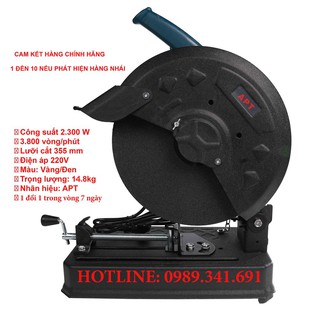 Máy Cắt Sắt APT JF3553 - Chính Hãng Dây Đồng 100%