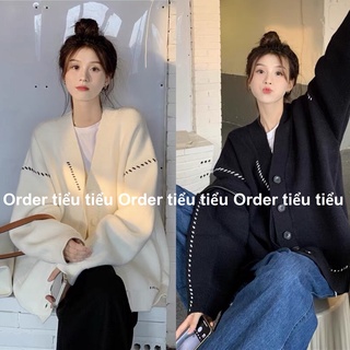 Áo khoác cardigan len mịn cao cấp phong cách ulzzang trẻ trung