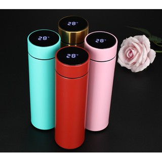 Bình Nước Giữ Nhiệt Inox 500ml Hiển Thị Nhiệt Độ - Bình Nước Giữ Nhiệt Life Chất Lượng Cao Loại 1