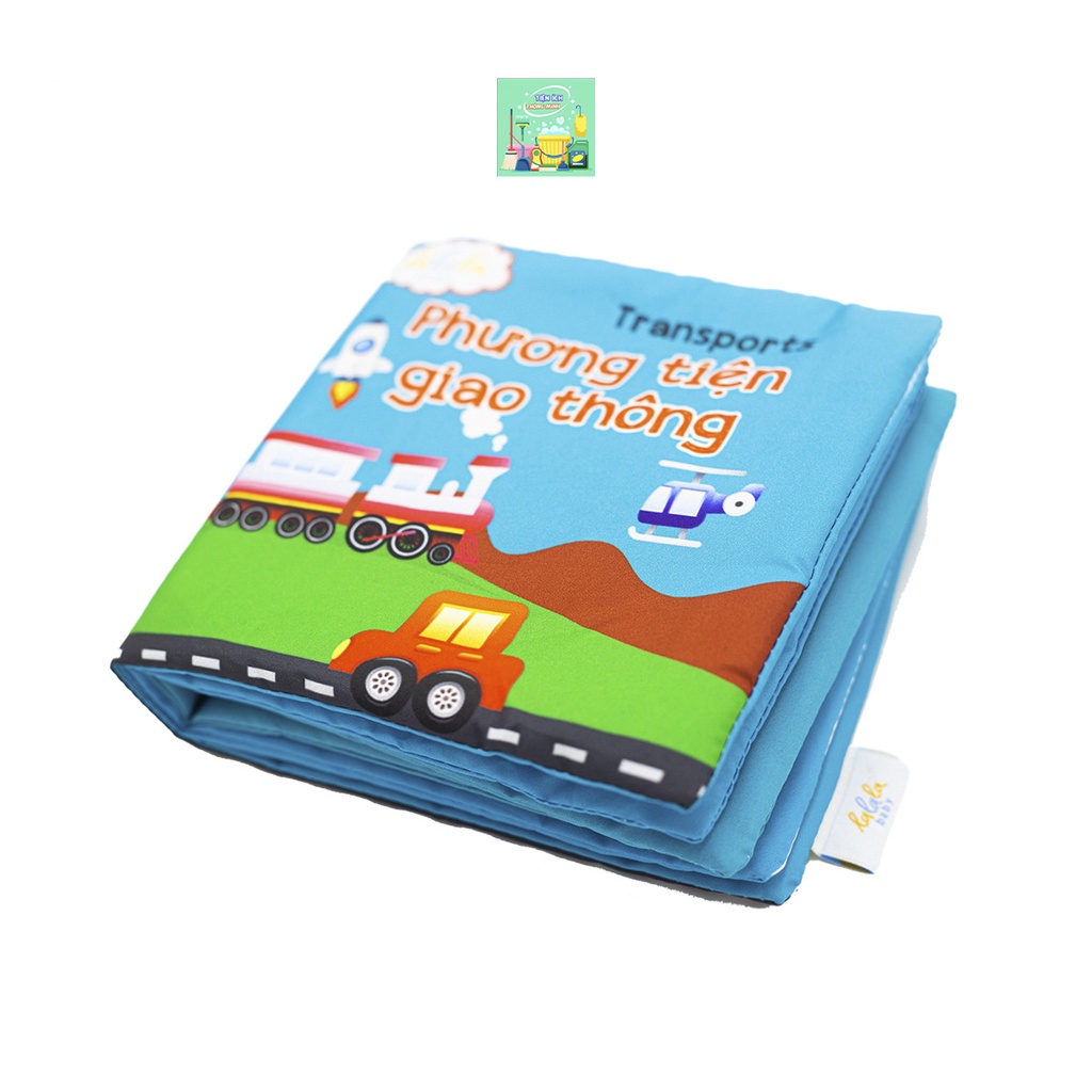 Sách vải Lalala baby, kích thích đa giác quan: My very first book, Cuốn sách đầu tiên của bé - BB11