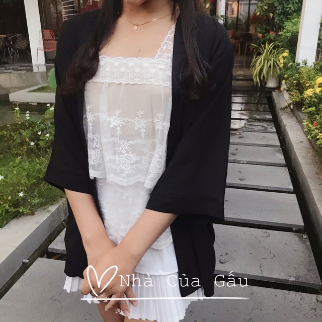 [ẢNH GẤU CHỤP] Khoác kimono trơn best seller | BigBuy360 - bigbuy360.vn