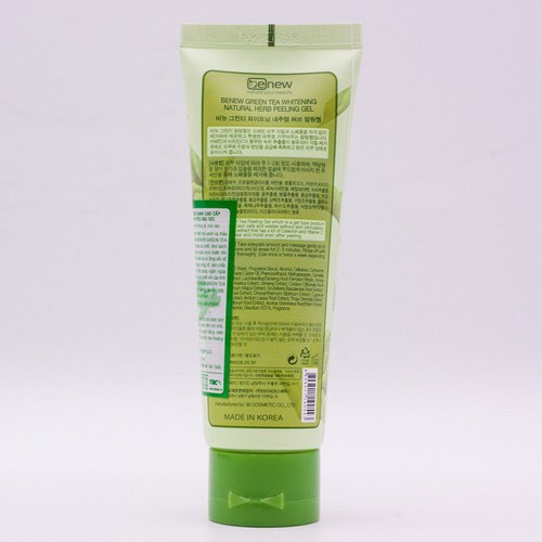 Tẩy Tế Bào Chết ,Tẩy Da Chết Trà Xanh BENEW HÀN QUỐC GREEN TEA PEELING GEL (chính hãng)