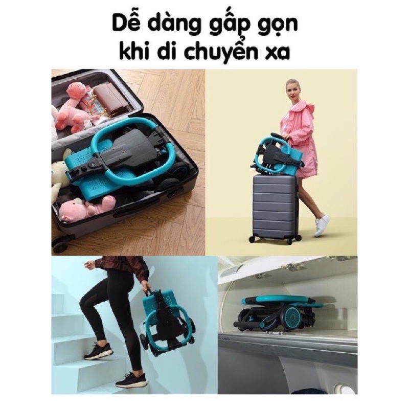 Xe Đẩy Đảo Chiều Gấp Gọn Playkids xe đẩy gấp gọn Vovo