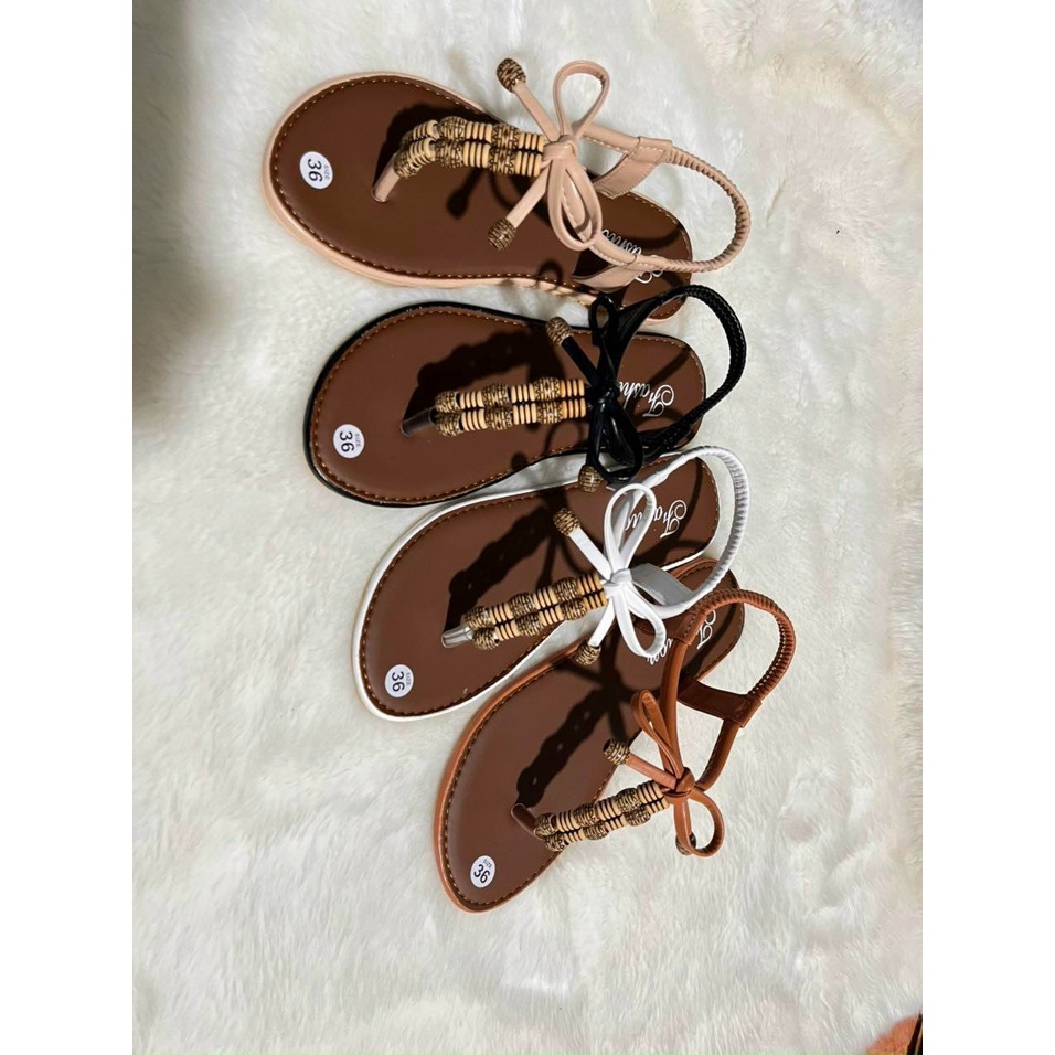 Dép sandal nữ đi học đế bằng quai hậu kẹp ngón siêu nhẹ vnxk thời trang rẻ đẹp