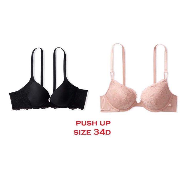 áo ngực victoria’s push up 34d