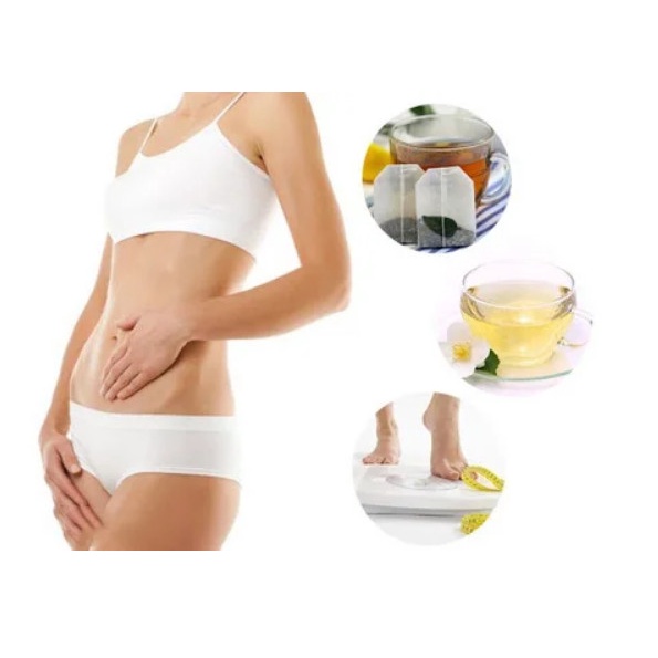 Trà thảo mộc giảm cân Fitera đốt cháy mỡ bụng giảm béo thanh lọc cơ thể giảm thèm ăn giảm cân an toàn
