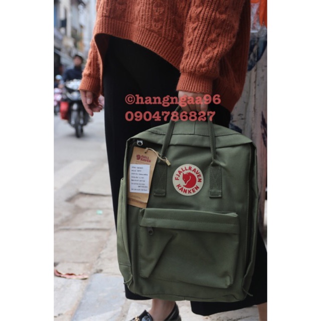 Balo Kanken xanh bộ đội