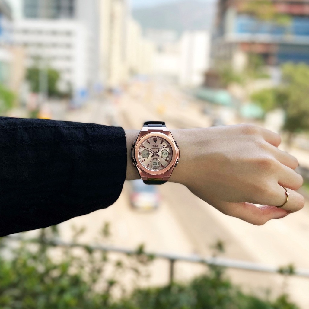 Đồng Hồ Casio Nữ dây nhựa BABYG MSG-S600G-1ADR Chính Hãng