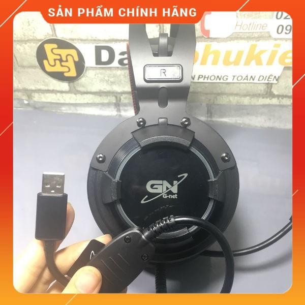 (Có sẵn) Tai nghe Gnet GH268 7.1 card sound rời cổng USB _Siêu rẻ