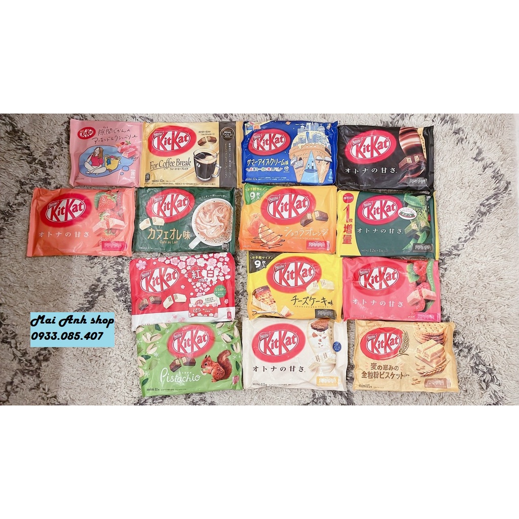 BÁNH XỐP PHỦ SOCOLA ĐỦ VỊ (DÂU, MATCHA, LÚA MẠCH, SOCOLA ĐẮNG, PHÚC BỒN TỬ,...)