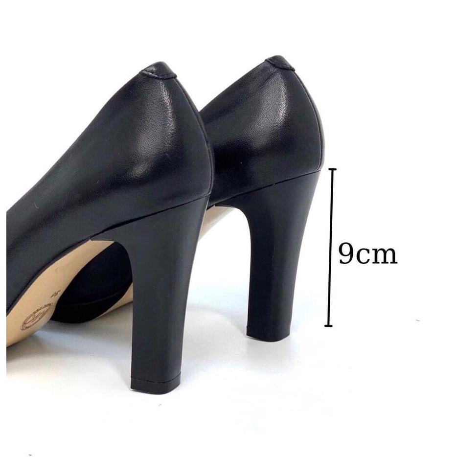 Giầy Cao Gót Nữ -Hai Đế -Da Thật -Cao 8cm VNXK
