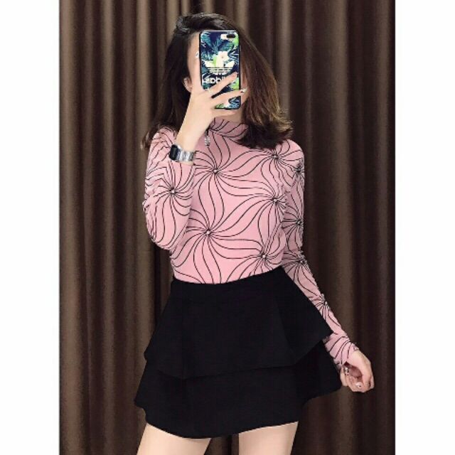 FREESHIP ĐƠN 99K_Áo nhũ hoa xoắn