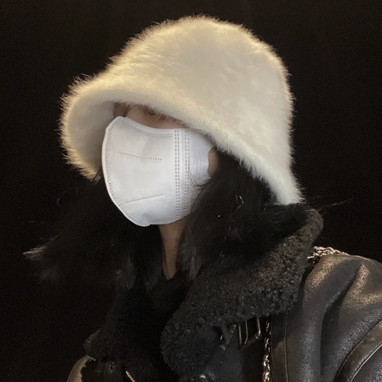 Mũ xô lông Mg STUDIO cony 3 màu tự chọn