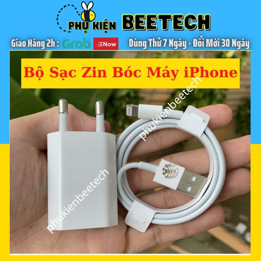 Bộ sạc Iphone zin chính hãng Cho iPhone - Beetechvietnam