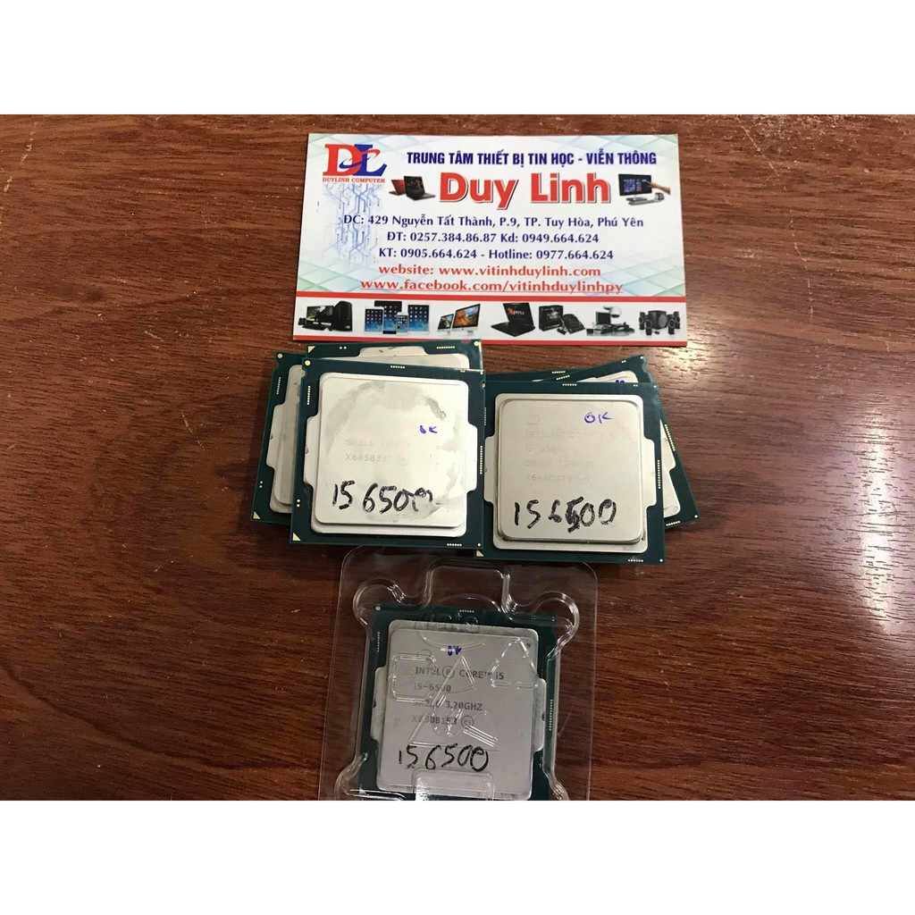 CPU intel Core i5 6500,i5 7400 socket 1151 V1 tặng kèm keo tản nhiệt | WebRaoVat - webraovat.net.vn