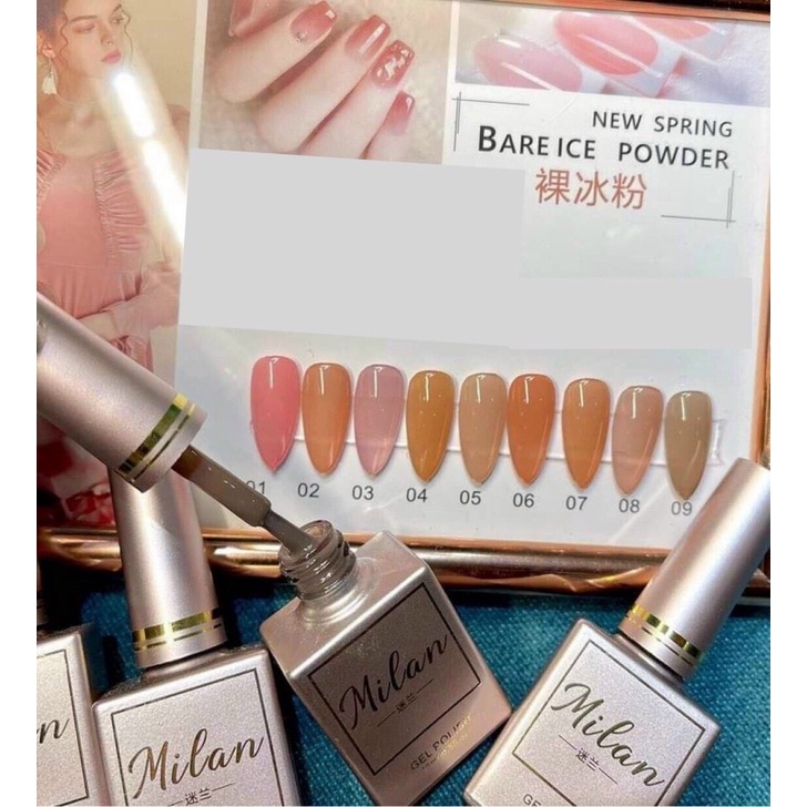 Sơn gel lẻ chai chọn theo màu các loại, sơn thạch sơn móng nail
