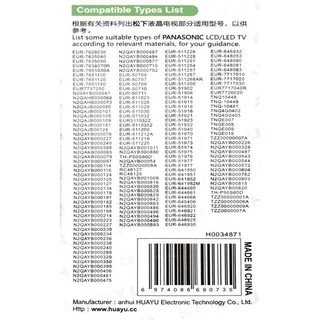 REMOTE ĐIỀU Khiển TIVI PANASONIC SMART TV 1268