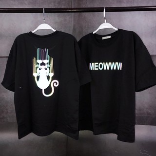 Áo thun Phản quang Unisex - MEOWWW