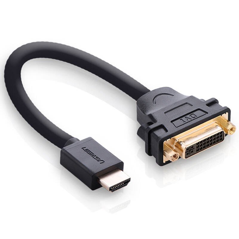 Mua ngay Cáp chuyển đổi HDMI male to DVI female - dài 20CM - UGREEN 20136 (màu đen) [Giảm giá 5%]