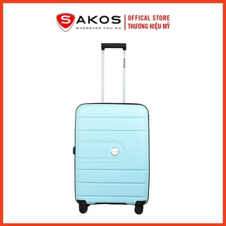 Chính Hãng SAKOS  Vali nhựa du lịch SAKOS PARALLE - Z26 (Size trung 65cm / 24inch TSA) bảo hành 5 năm
