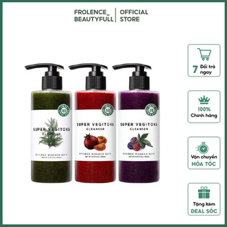 SỮA RỬA MẶT /Sữa rửa mặt thải độc rau củ Super Vegitoks Cleanser bivibes Wonde