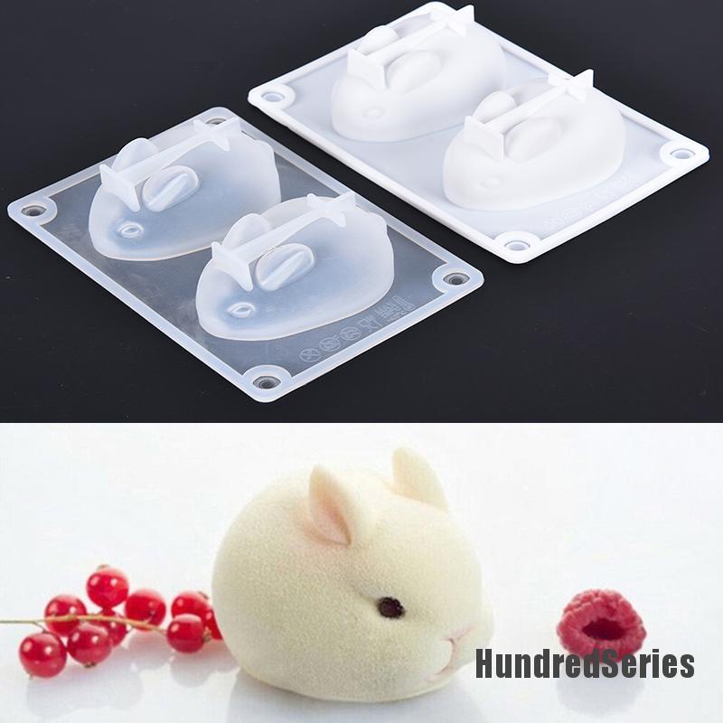 Khuôn Silicone Hình Thỏ Phục Hồi 3d