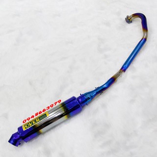Pô OVER titan gắn EXCITER 135,EXCITER 150,R15,FZ