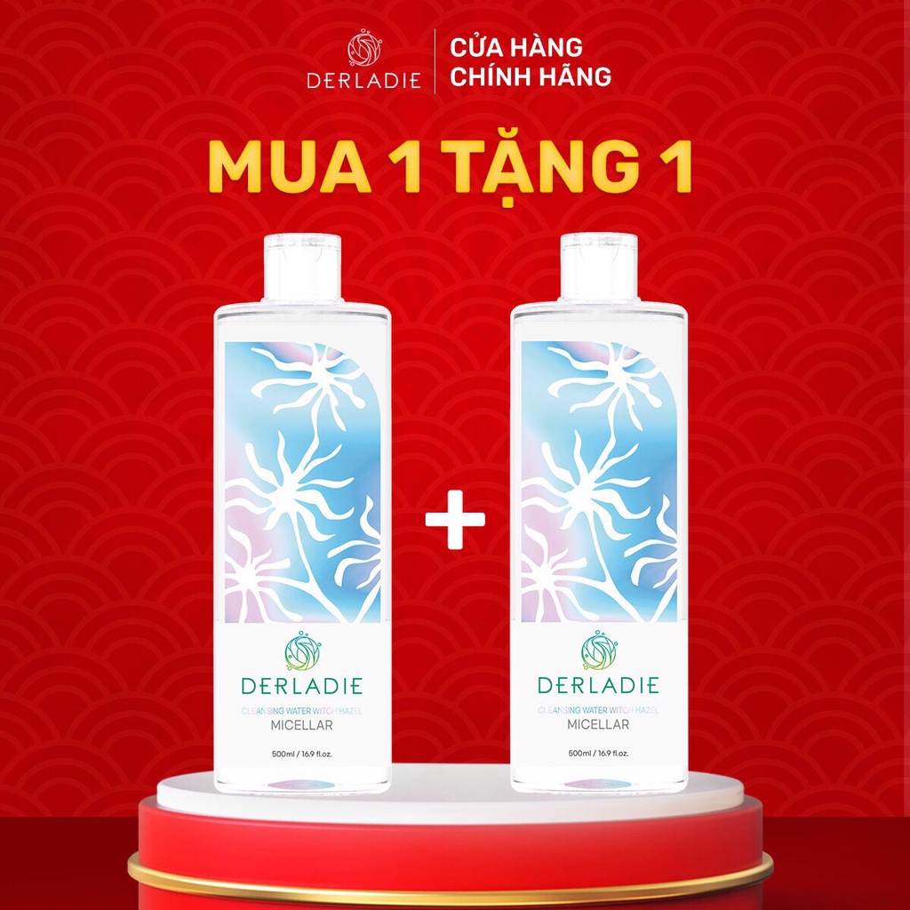 Nước Tẩy Trang Làm Sạch Da, Kháng Khuẩn Derladie Cleansing Water