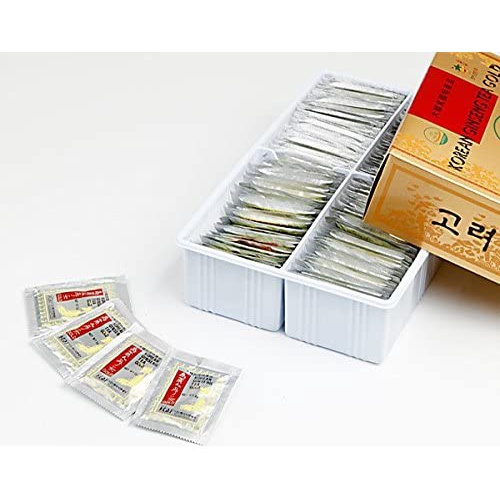 [Hàng Nhật Nội Địa] Trà nhân sâm Korean Ginseng Tea hộp 100 gói