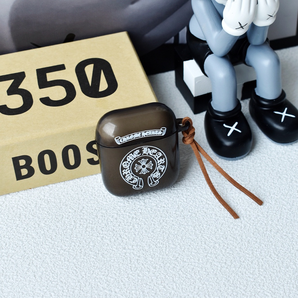 Vỏ Bảo Vệ Hộp Sạc Tai Nghe compatible AirPods3 Pro compatible AirPods2 Gen Hình Crow Heart 20213