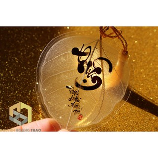 Set lá bồ đề in chữ Thuận