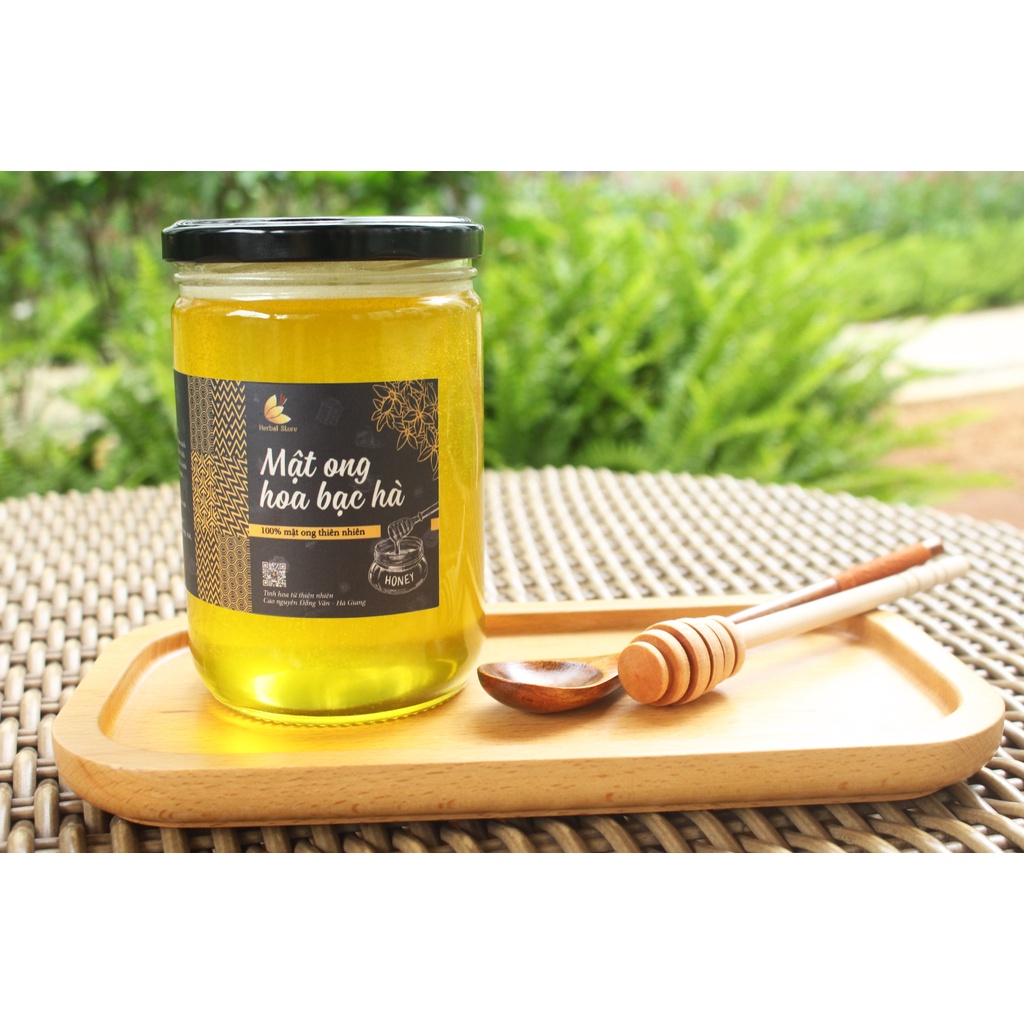 MẬT ONG HOA BẠC HÀ từ cao nguyên HÀ GIANG nguyên chất 100%