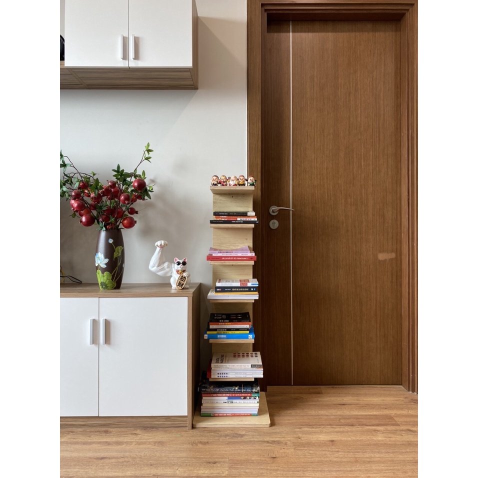 💥Video lắp ráp💥 kệ sách để sàn tiện ích,kệ gỗ decorm, gỗ plywood  cao cấp an toàn